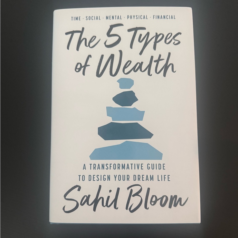 NEW Hardback The Five Types of Wealth book